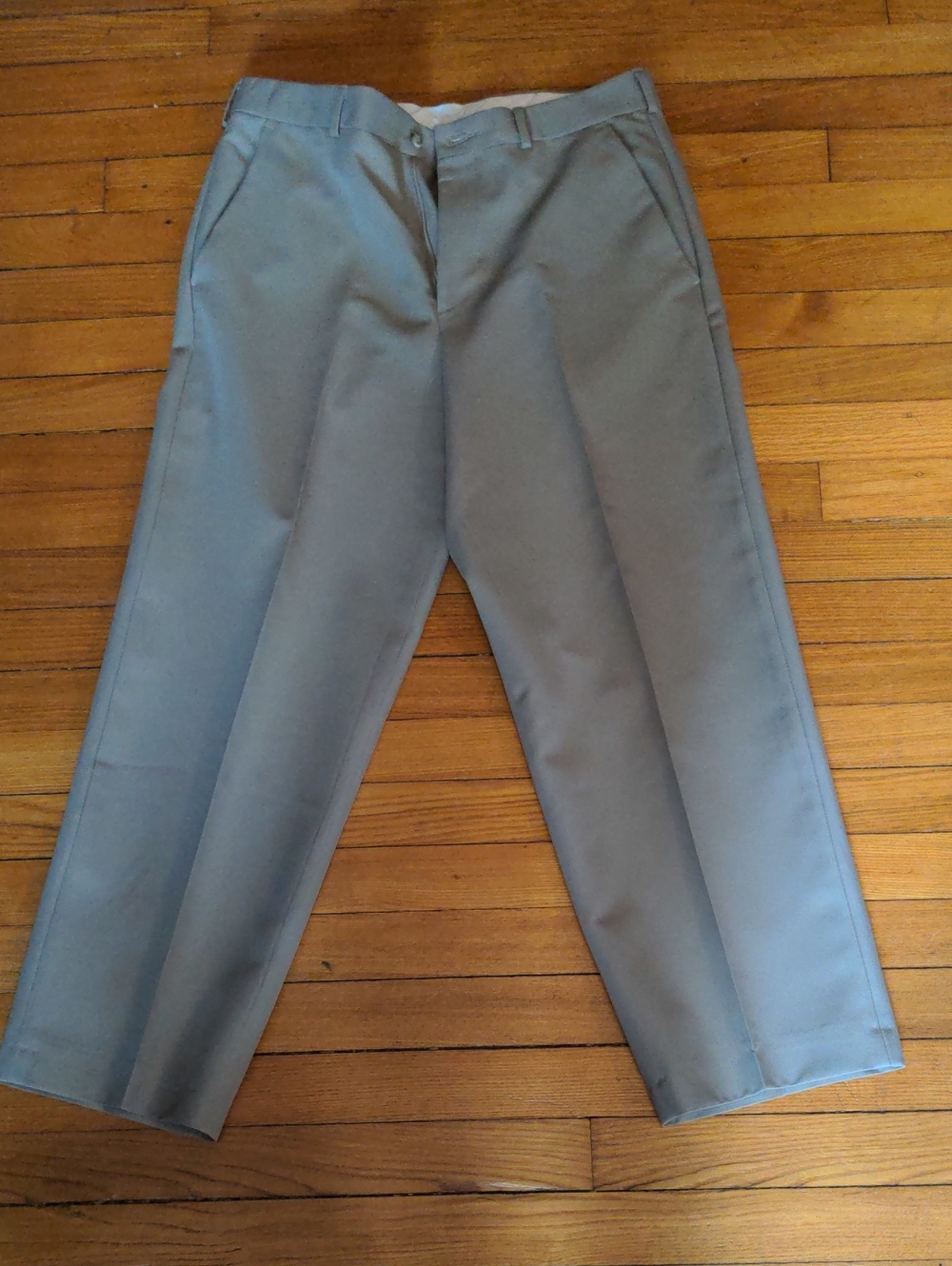 Dockers Premium Straight-Fit Gray Pants 32x30